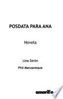 Posdata para Ana