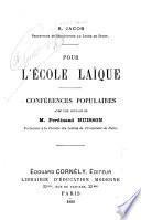 Pour l'école laĭque