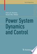 Power System Dynamics and Control