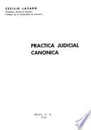 Practica judicial canonica