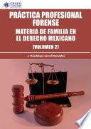 Práctica profesional forense, Volumen 2