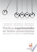 Prácticas experimentales en textos universitarios