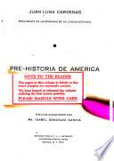 Pre-historia de America
