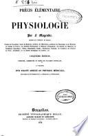 Précis élémentaire de physiologie