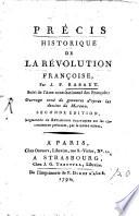 Précis Historique De La Revolution Française