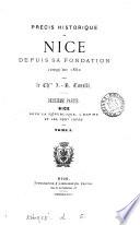 Précis historique de Nice depuis sa fondation jusqu'en 1860
