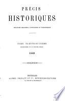 Précis historiques