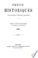 Précis historiques
