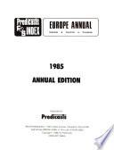 Predicasts F & S Index Europe Annual