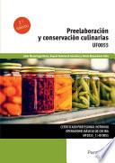 Preelaboración y conservación culinarias