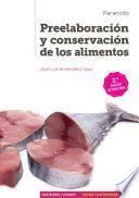 Preelaboración y conservación de los alimentos 2.ª edición