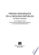 Prensa monárquica en la Segunda República