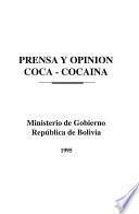 Prensa y opinion, coca-cocaina