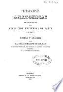 Preparaciones anatómicas presentadas en la Exposición Universal de Paris de 1867