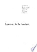 Presencia de lo toledano