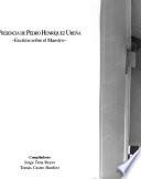 Presencia de Pedro Henríquez Ureña