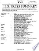 Press Summary - Illinois Information Service
