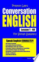 Preston Lee's Conversation English For Slovak Speakers Lesson 1 - 40
