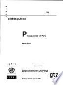 Presupuestar en Perú