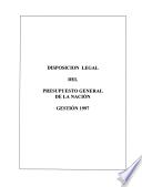 Presupuesto general de la nación
