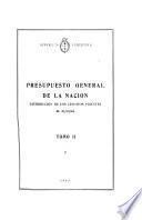 Presupuesto general de la Nación