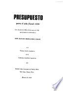 Presupuesto Para el Ano Fiscal 1989-90