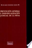 Prevención general e individualización judicial de la pena