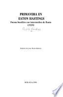 Primavera en Eaton Hastings