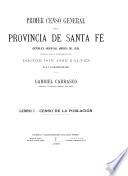 Primer censo general de la provincia de Santa Fé