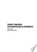Primer Concurso Interamericano de Aprendices