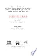 Primer Congreso de Poesía Escrita en la Lengua Española desde la Perspectiva del Siglo XXI, Santafé de Bogotá, 26 al 29 de marzo de 1996: Antología poética