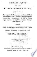 Primera parte de los comentarios reales