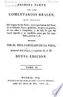 Primera [-segunda] parte de los comentarios reales