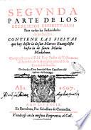 Primera -tercera] parte de los exercicios espirituales para todas las festiuidades de los sanctos. ... Compuesto por el p.m. fray Pedro de Valderrama de la orden de S. Augustin ..