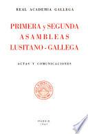 Primera y segunda asambleas lusitano-gallega