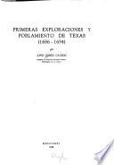 Primeras exploraciones y poblamiento de Texas, 1686-1694