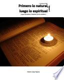 Primero lo natural, luego lo espiritual -Leyes mosaicas: Sombras de lo venidero – Volumen 4