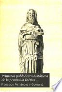 Primeros pobladores históricos de la península Ibérica ...