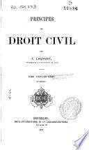 Principes de Droit Civil français