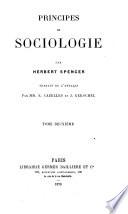 Principes de sociologie, tr. par E. Cazelles (et J. Gerschel).
