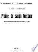 Príncipes del espíritu americano