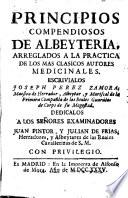 Principios compendiosos de albeyteria