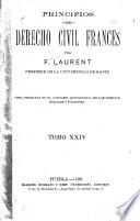 Principios de derecho civil frances