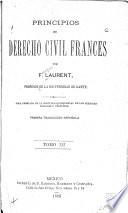 Principios de derecho civil frances