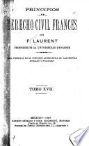 Principios de derecho civil frances