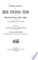 Principios de derecho internacional privado ...