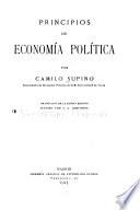 Principios de economía política