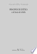 Principios de Estética o de Teoría de lo Bello