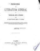 Principios de literatura general