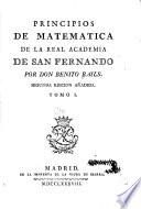 Principios de matemática de la Real academia de San Fernando